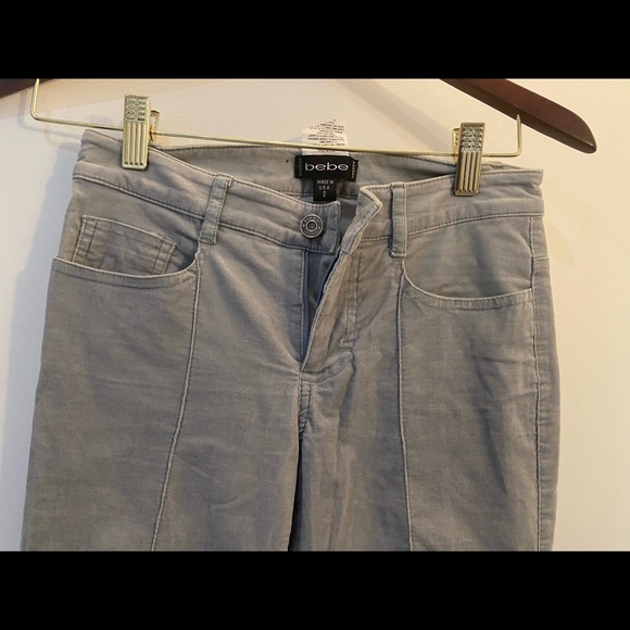 Bebe Bootcut Corduroy Pants 0 - Picture 3 of 9